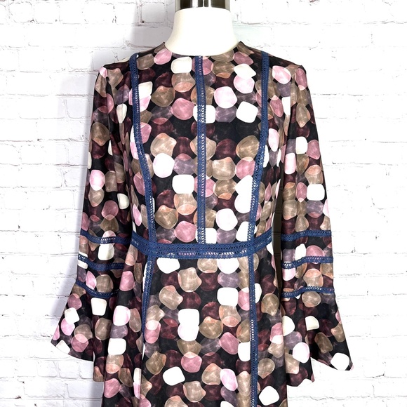 ⏳••NWT🤩 |•ANNA HARIRI•| Lokum Maxi Long Sleeve Dress - Picture 3 of 16